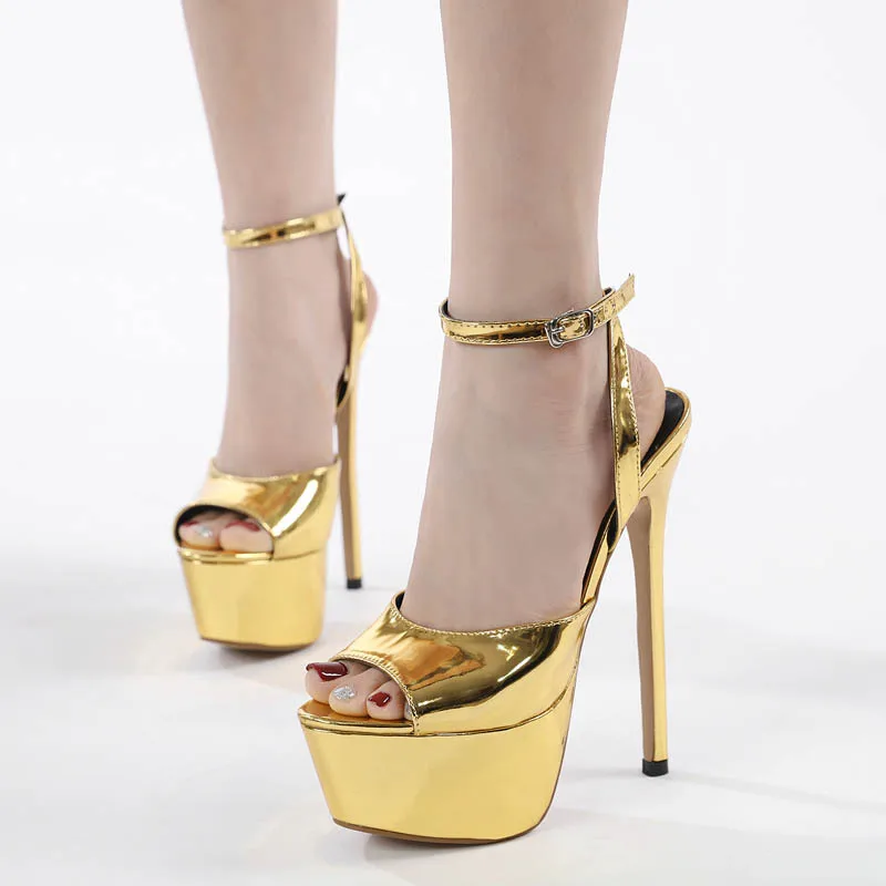 

BCEBYL новые летние женские популярные пикантные сандалии на очень высоком каблуке и платформе, банкетные элегантные женские туфли на высоком...