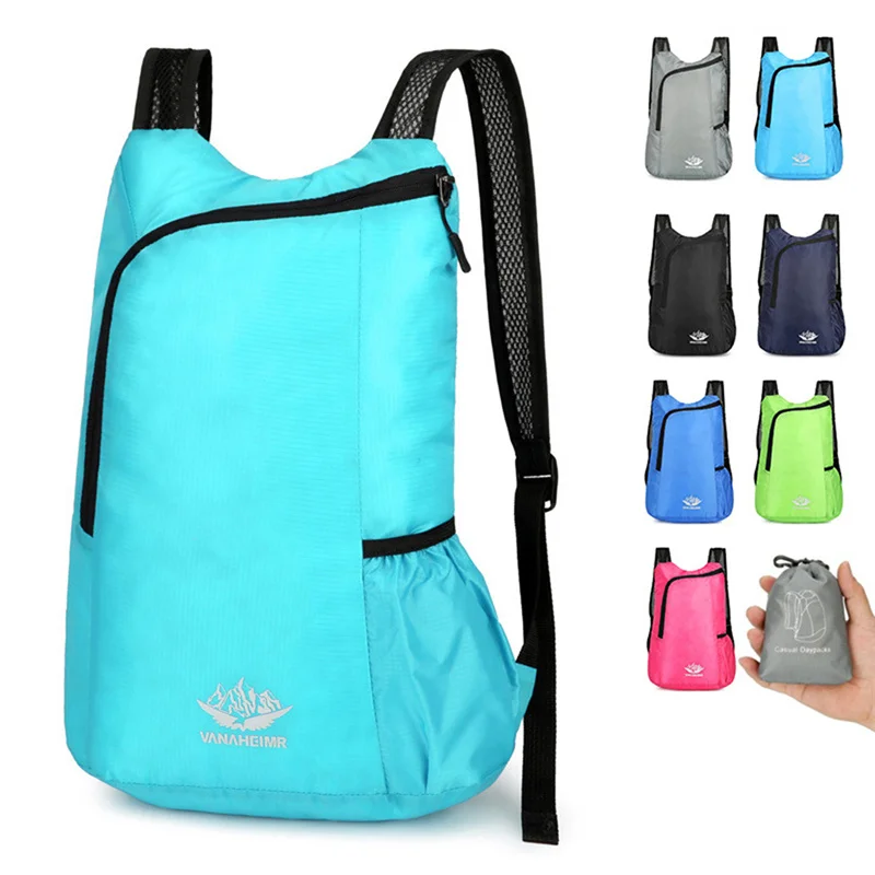 

Outdoor Folding Bag Lightweight Waterproof Travel Bag Fitness Sports Backpack Large Capacity Gift Backpack
