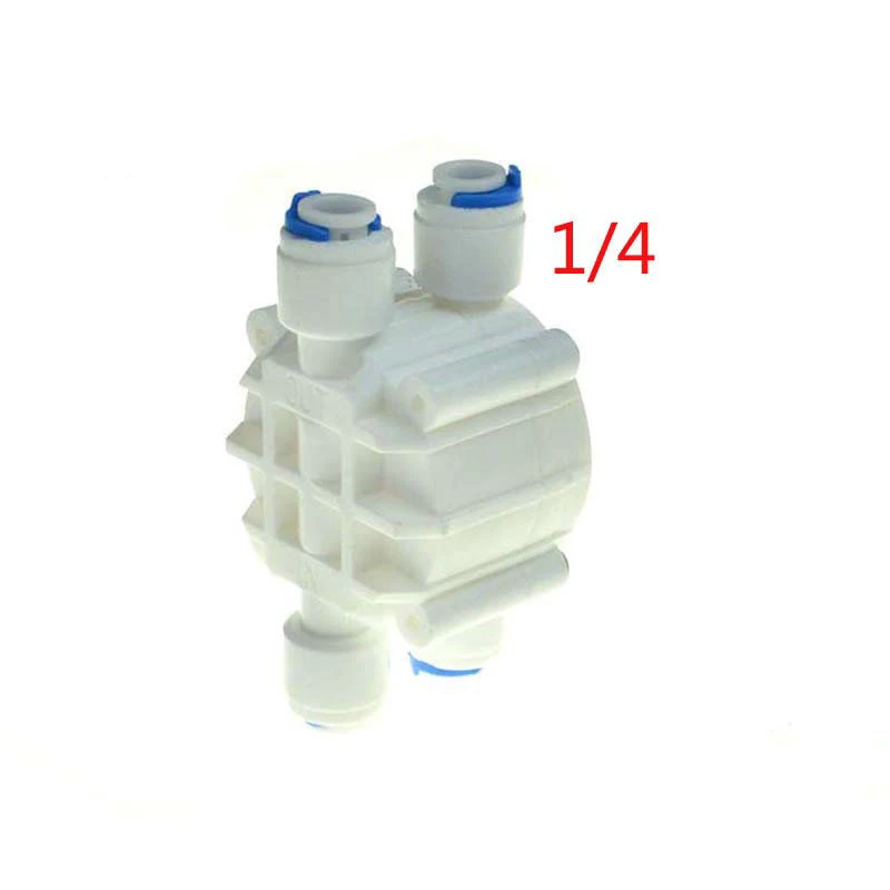 

4-ходовой клапан с автоматическим отключением наружного диаметра 1/4 дюйма для обратного хода обратной стороны воды RO ST029