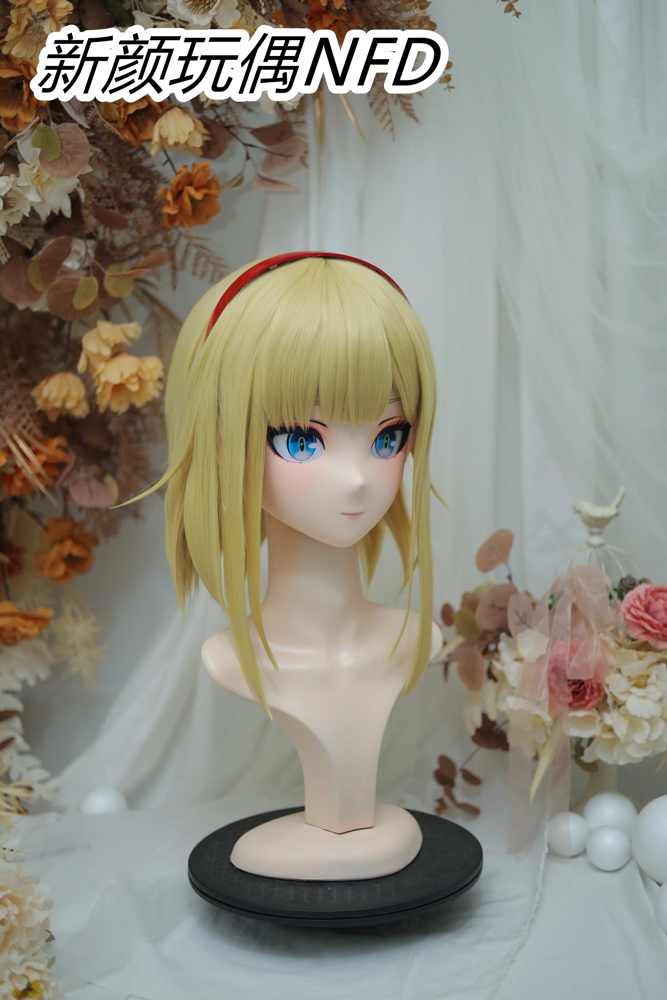 Настроить персонаж женский/девушка полимерный комплект полная голова с замком