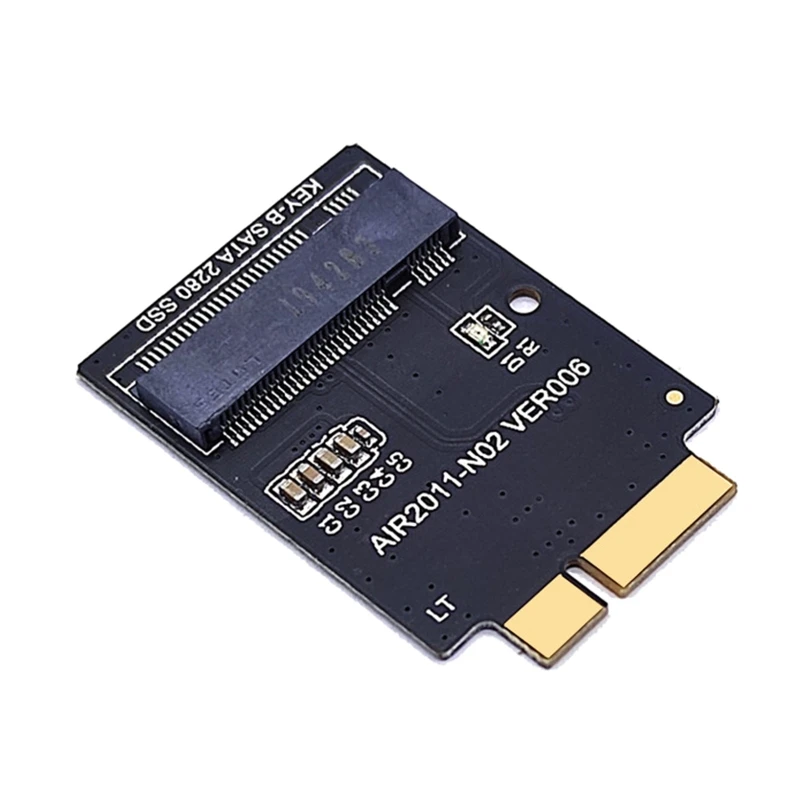 

M.2 NGFF SSD Adapter Card For Air Pro Macbooks 2010-2011 A1369 A1370 MC503 MC504 MC505 MC506 MC968 MC969 Sata 2280 SSD