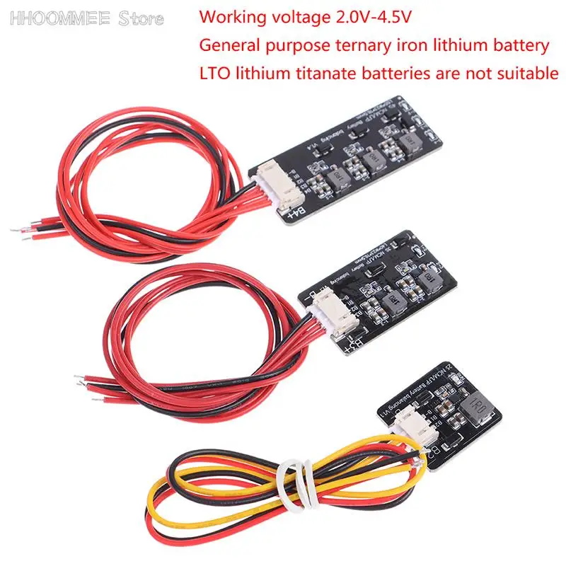 

2S 3S 4S Active Balancer Board 1.2A Lifepo4 Lipo Li-ion Lithium Battery Energy Transfer Equalizer Module Inductive Version HOT