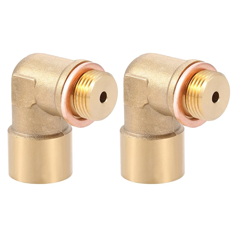 

2X Angle 90Degree Lambda O2 Oxygen Sensor Extender Spacer For Decat Hydrogen