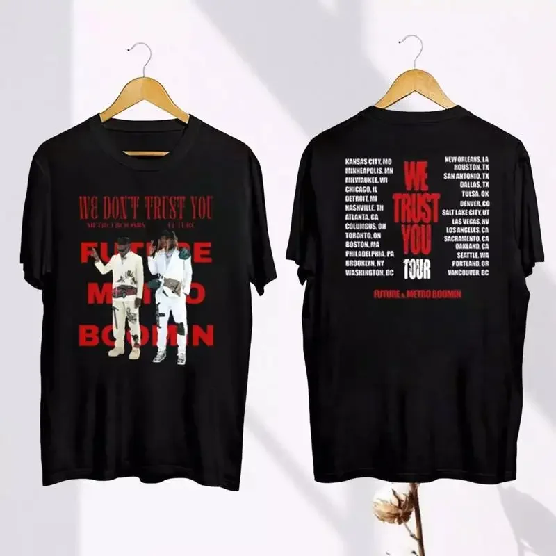 Фото Футболка We Trust You 2024 Tour Future and Metro Boomin для фанатов №1