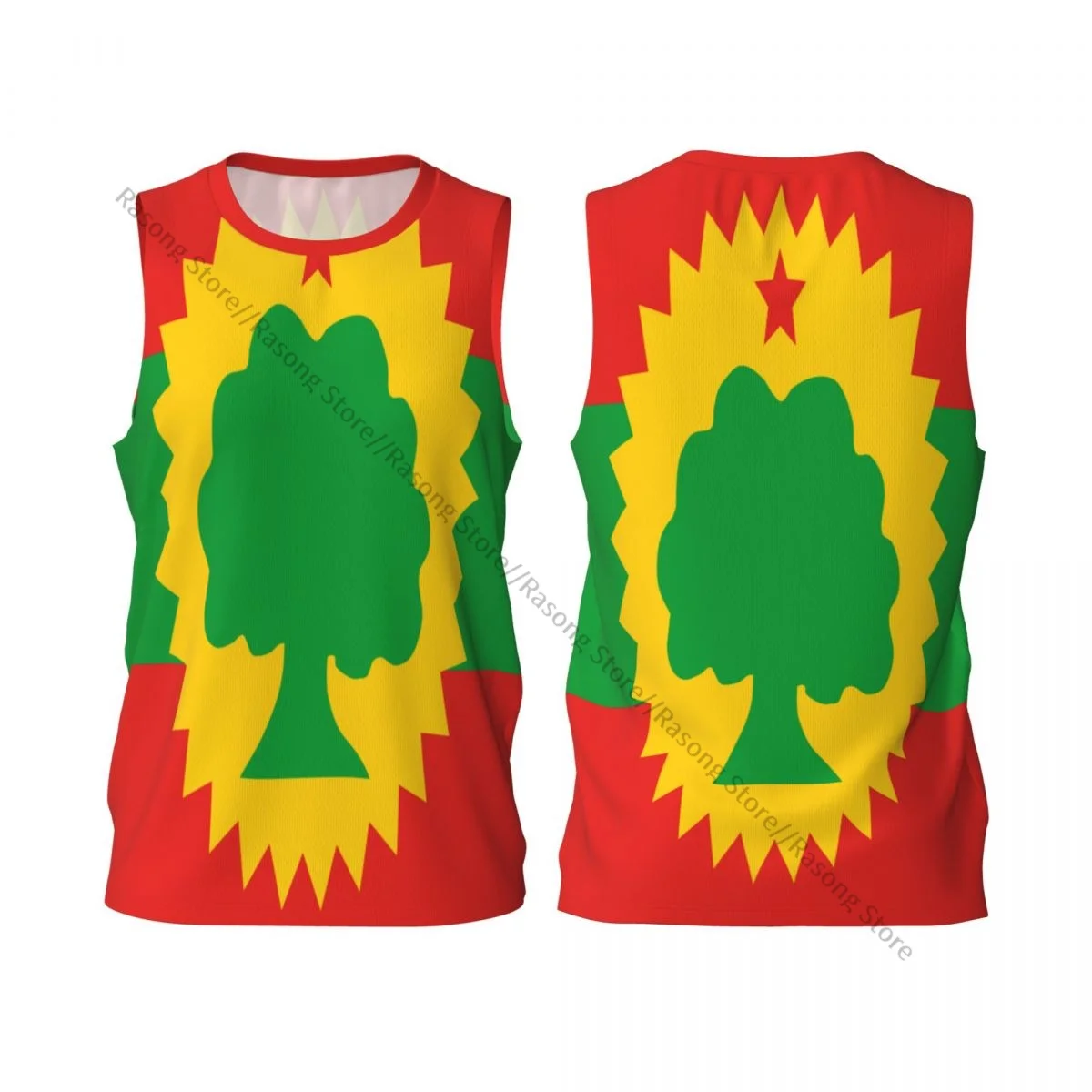 Флаг освободительного фронта оромо баскетбольная майка одежда для косплея из