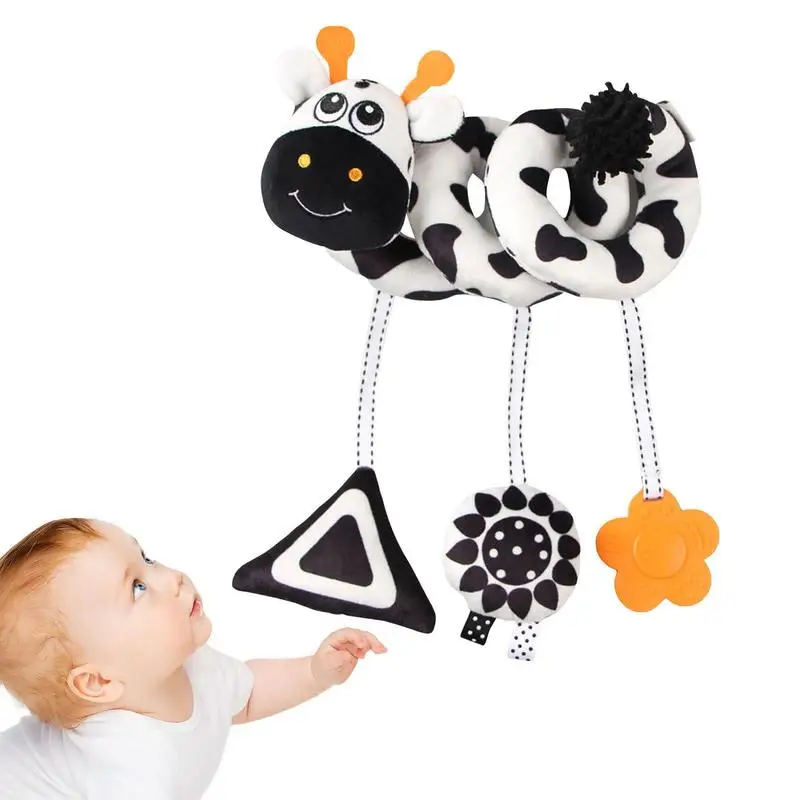 

Спиральная игрушка для активного отдыха, детское сиденье для коляски, игрушки для коров, игрушка для путешествий и активности, люлька, аксессуары для кроватки, прогулочной коляски, автомобиля