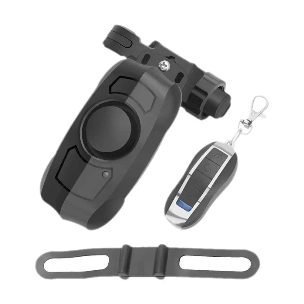 

1pc Anti-theft Bike Alarm USB Charging Wireless Vibration Alarm