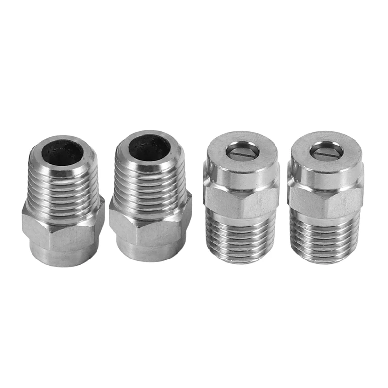

40X Pressure Washer Surface Cleaner Nozzle Replacement Thread Type Spray Nozzle To Water Broom And Undercarriage Cleaner