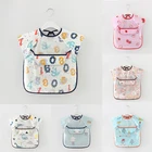 Регулируемые детские нагрудники EVA, водонепроницаемые нагрудники для кормления, детский мультяшный фартук для кормления, Детский фартук, детская бандана, лето