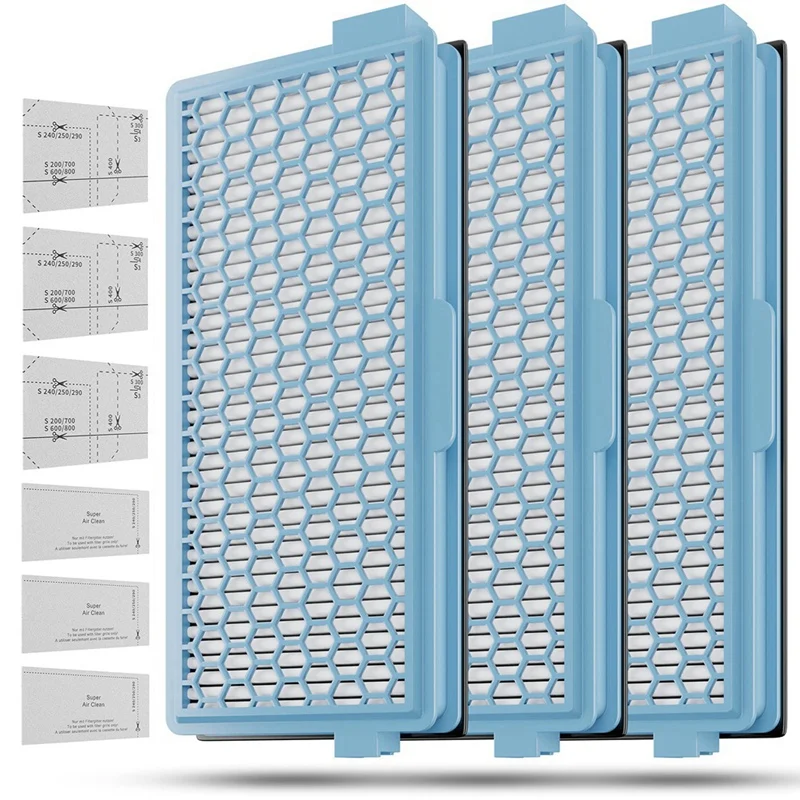 

1 Set HEPA Filter Motor Filters Compatible For Miele SF-HA 50 S4 S5 Vacuum Cleaner Replacement Spare Parts Accessories