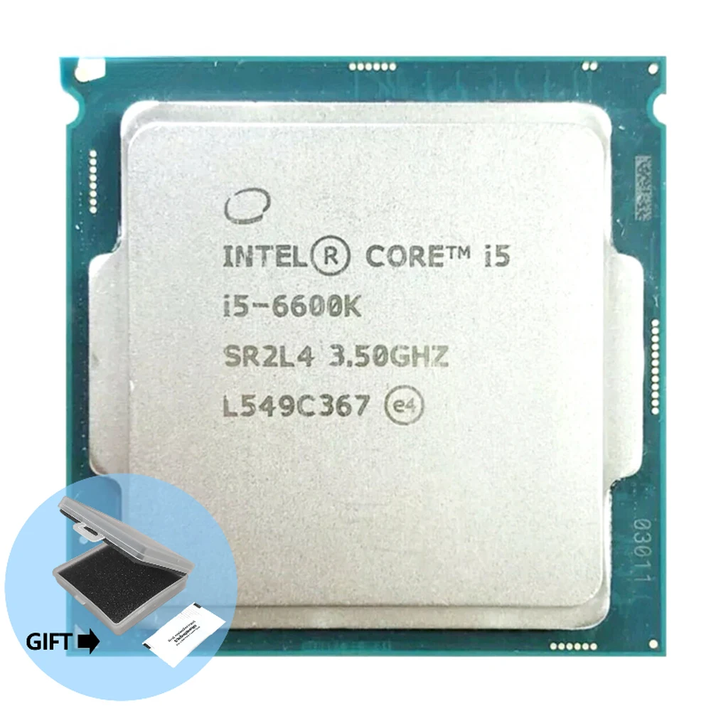 

Intel Core i5-6600K i5 6600K 3.5 GHz Quad-Core Quad-Thread CPU Processor 6M 91W LGA 1151