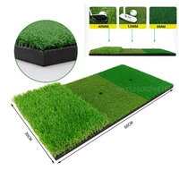 pgm golf hitting mat 3 grasses with rubber tee hole golf training aids indoor outdoor tri turf golf hitting grass golf mats