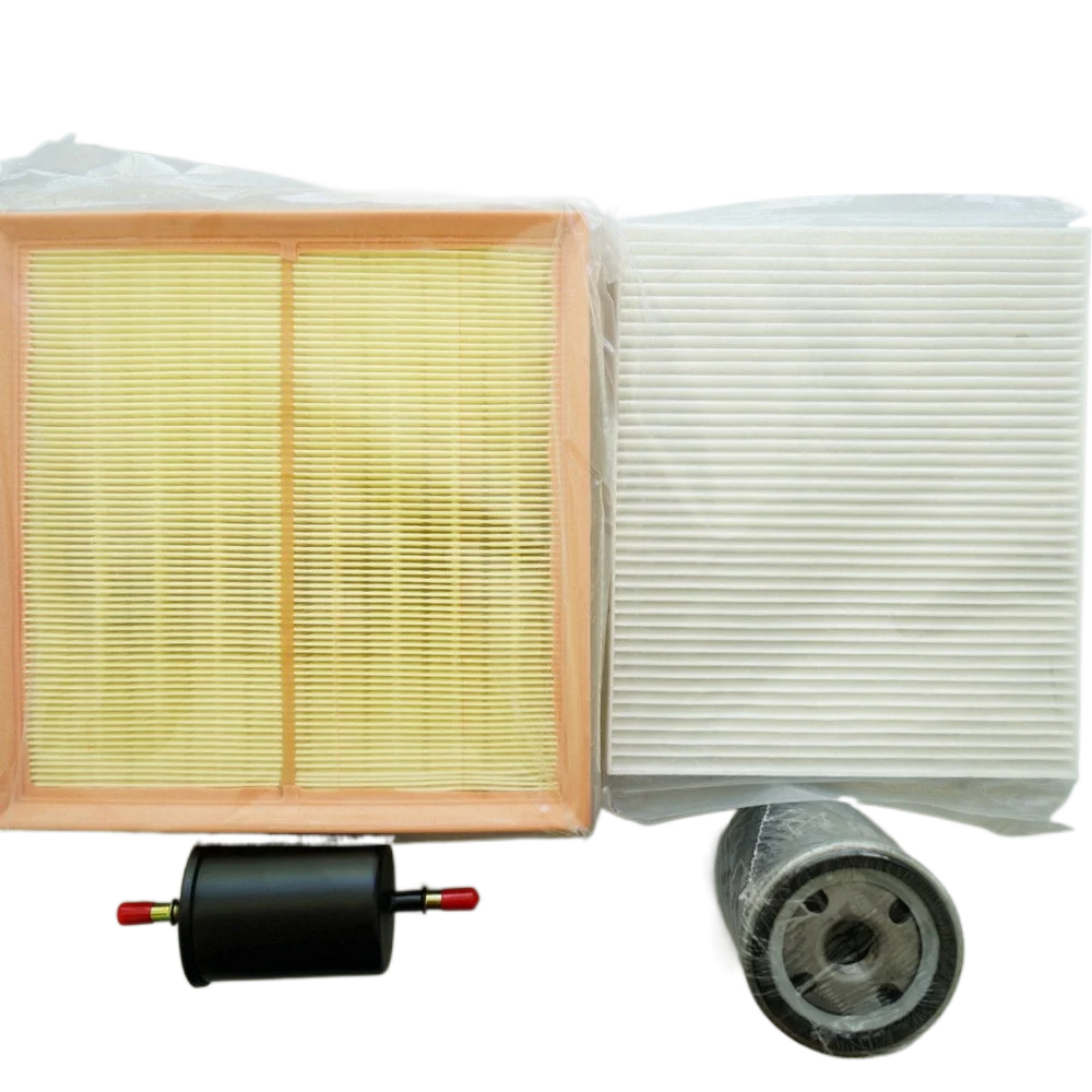 

air filter + cabin filter + oil + fuel filters for Zotye T600 oem: ZT60015 BNBK113196A LPW100180 96335719