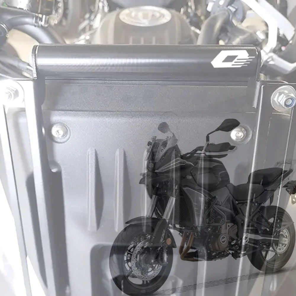 Фото Совместим с QJMOTO SRT700S SRT700SX SRT700 S SRT 700 SX: кронштейн для GPS-навигатора и держатель для телефона. №4