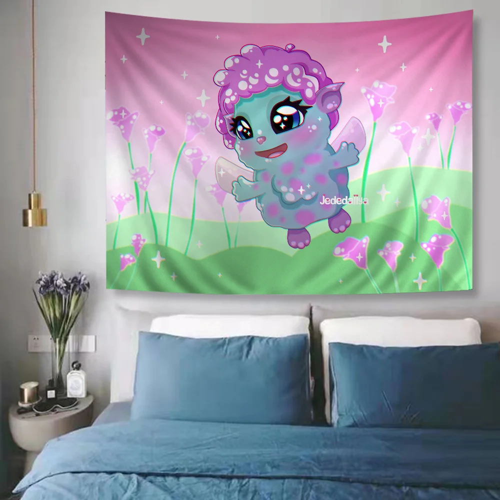 It Is Bibbles Binch Cartoon Tapestry Art Science Fiction Room Home Decor