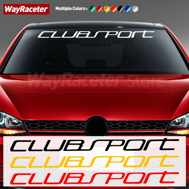 Виниловая наклейка на лобовое стекло автомобиля Clubsport графика креативная наклейка на лобовое стекло для Volkswagen VW Golf 7 8 MK7 MK8