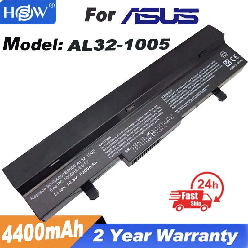 Аккумулятор для Asus Eee PC 1001 1001HA 1001P 1001PQ 1001PX 1005 1005PX 1005H 1005HA 1005P 1005PE 1005PR AL31-1005 AL32-1005