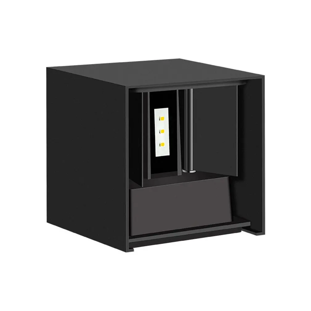 

6LED Waterproof AC100-240V Surface Mounted LED Wall Light Modern Nordic Luminaire Indoor Wall Lamps Living Room Porch Outdoor