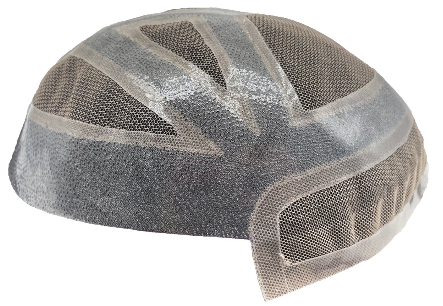 Парик для мужчин пряди из натуральных волос 10 х8 футов с нашивкой мм Кудрявые