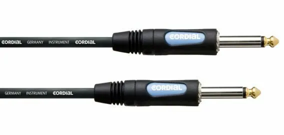Кабели аудио Jack - Cordial CCFI 1.5 PP Инструментальный кабель джек моно 6.3 мм м |