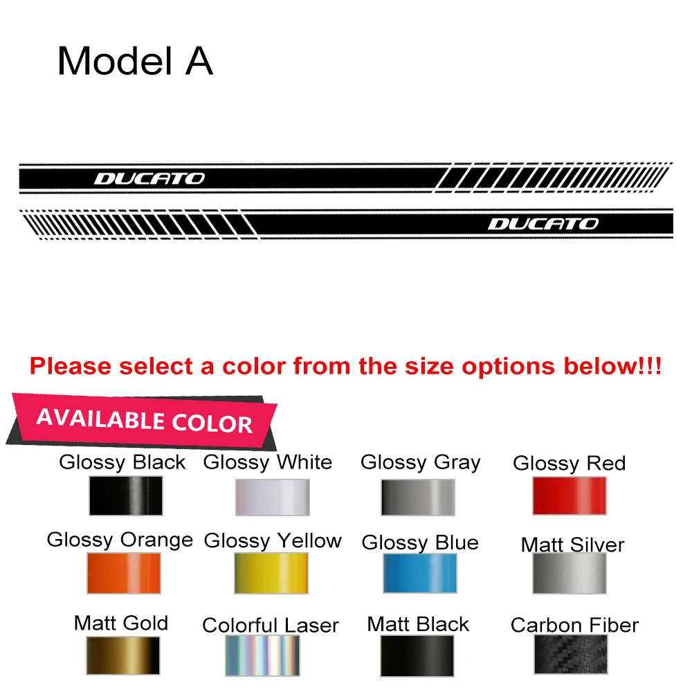 

Боковые наклейки на дверь автомобиля, наклейки Deocr для Fiat Ducato Maxi III 8 35 Van Canper Caravan, графические полосы, го...