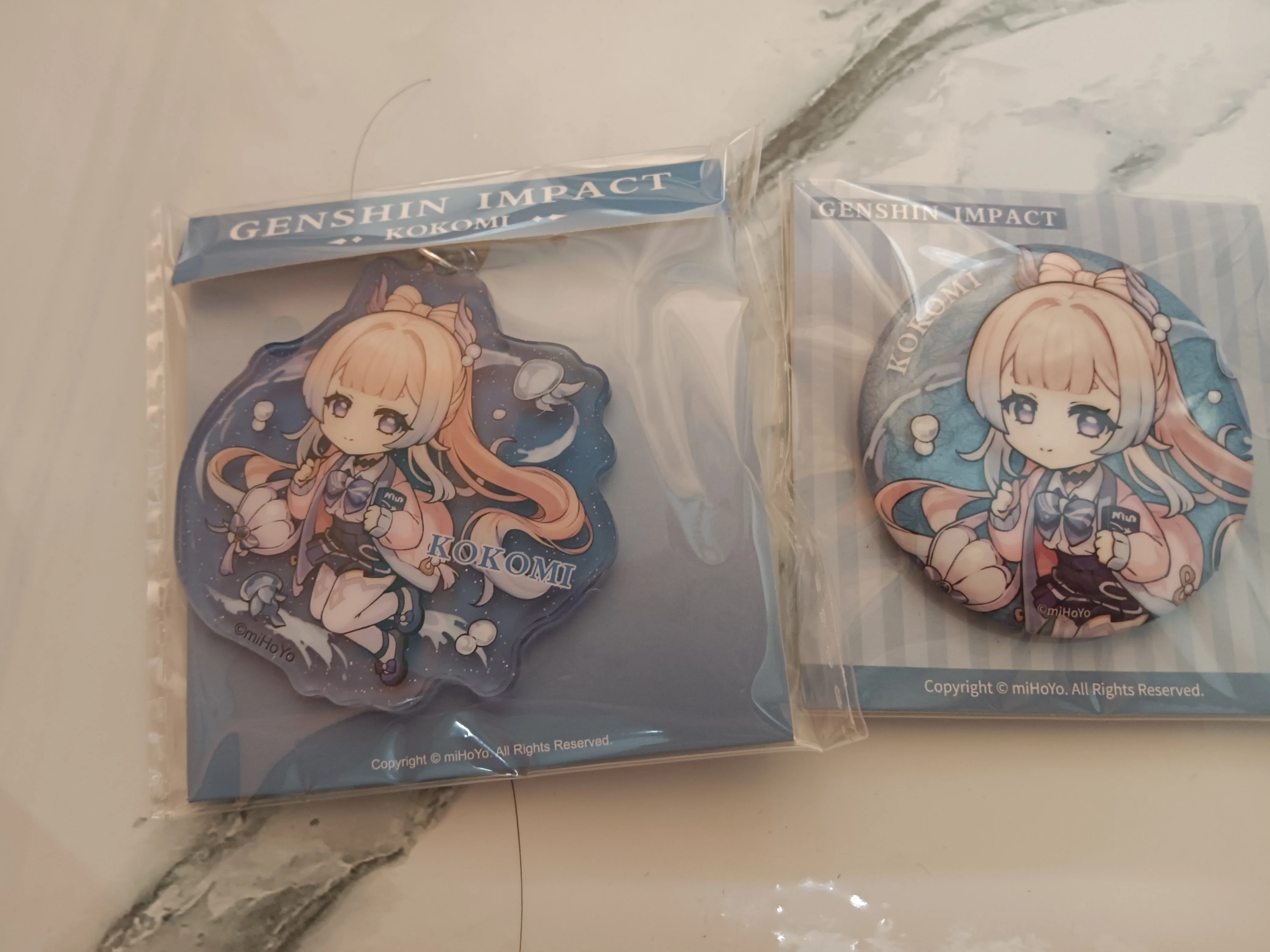 MiHoYo официальный подлинный Genshin Impact Подлинная тематическая серия Yae Miko Badge Sayu