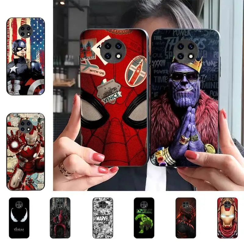 Movie S-super-h-Heroes hero character Phone Case for Redmi 5 6 7 8 9 A 5plus K20 4X S2 GO 6 K30 pro funda