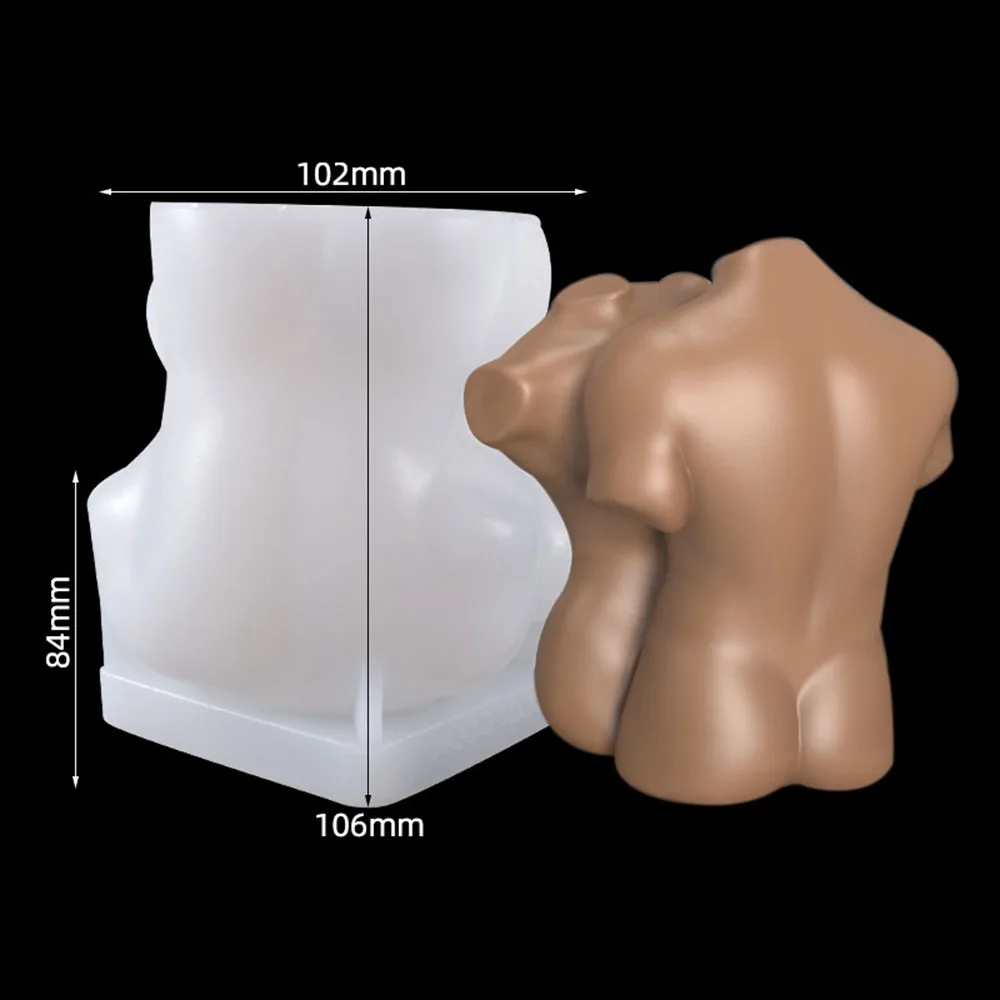 Форма для выпечки в виде свечи 3D форма мужчин и женщин украшение дома - купить по