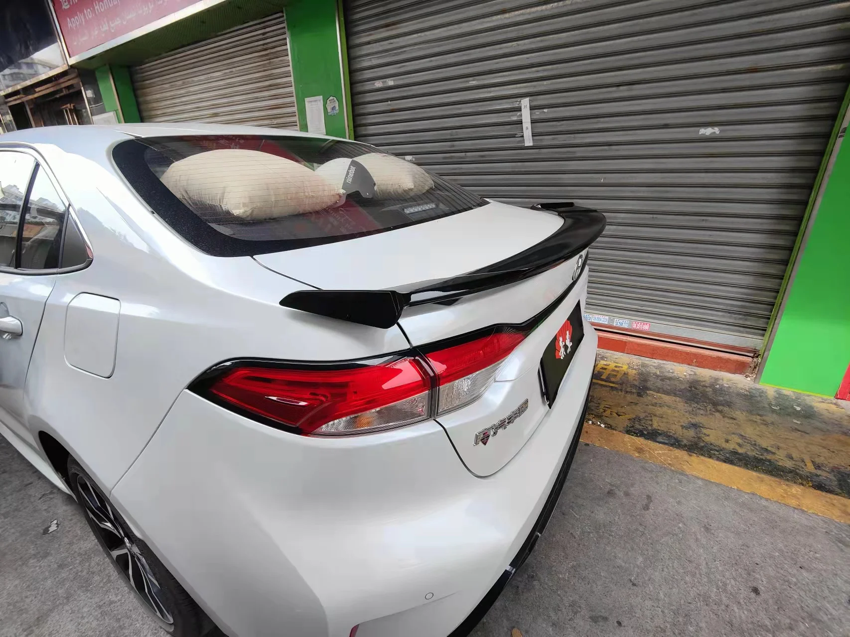 Фото Автомобильные Спойлеры speedfor Original Corolla xse / se / apex /le Wing Car Styling №2