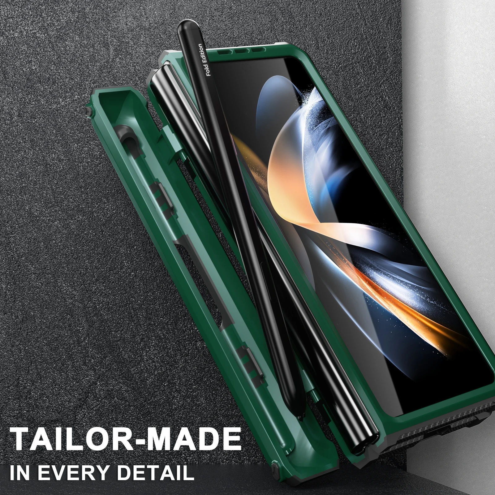 Armor Case for Samsung Galaxy Z Fold4 SM-F9361 Hard Cases for Galaxy Z Fold3 7.6 inch SM-F9260 SM-F926 Phone Cover