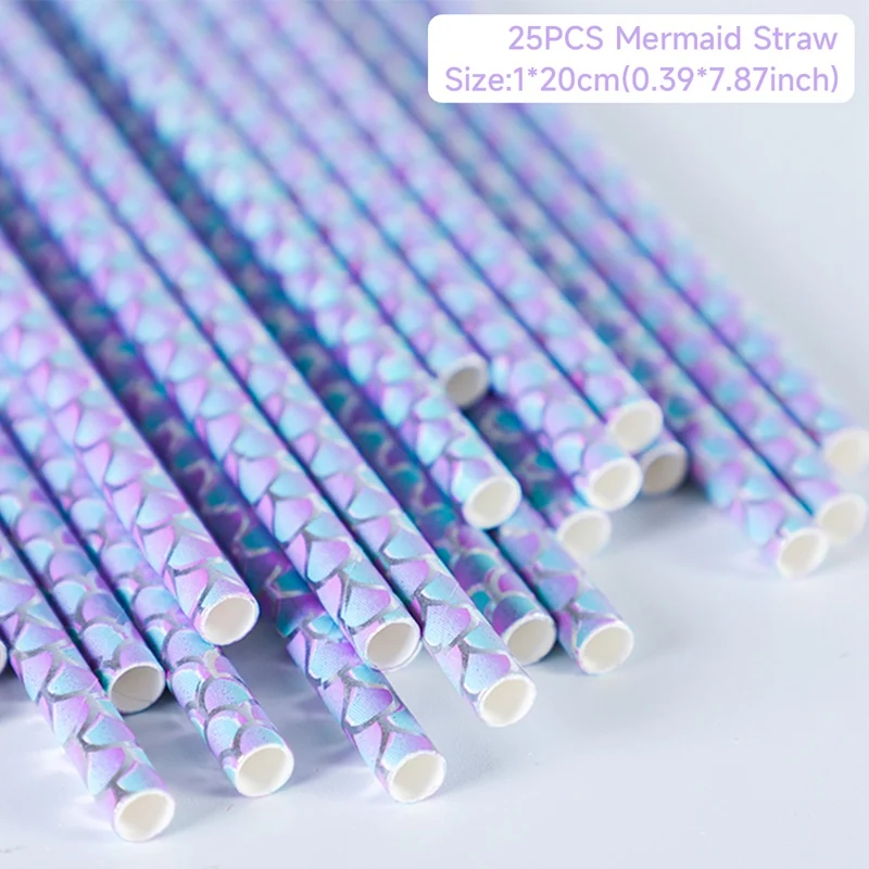 

Одноразовая посуда Русалочка, украшение для дня рождения малыша