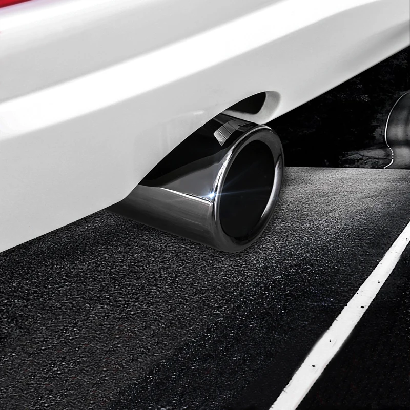 Silenciador de escape cromado para BMW, accesorios de silenciadores de punta de tubo trasero modificado para BMW F10, F20, F30, F32, F34 y F48