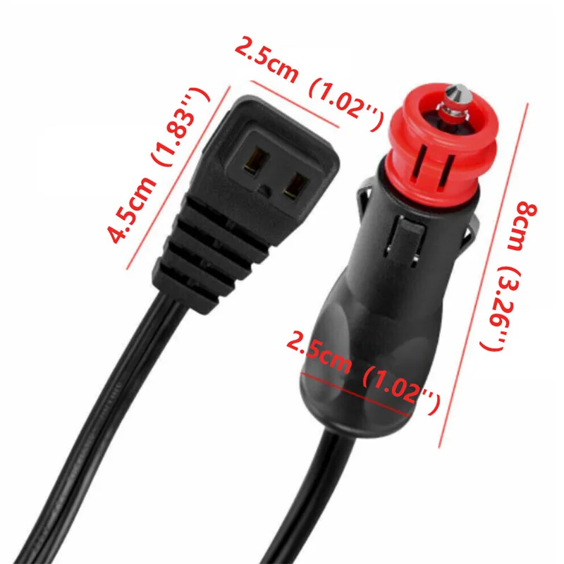 1PCS Car Fridge Cigarette Cable Cooler Charging Replacement Line 12A For Car Refrigerator Warmer Extension Power Cable for Car