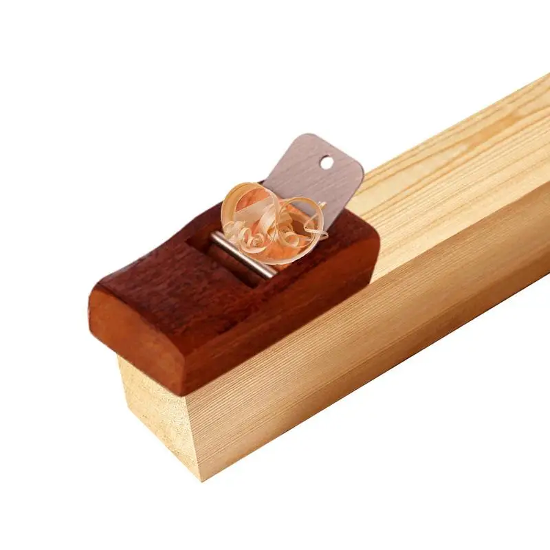 

Wood Planing Tool Multifunctional Comfortable Mahogany Accurate Hand Plane Tool Manual Planer Carpenter Supplies Wood Planer