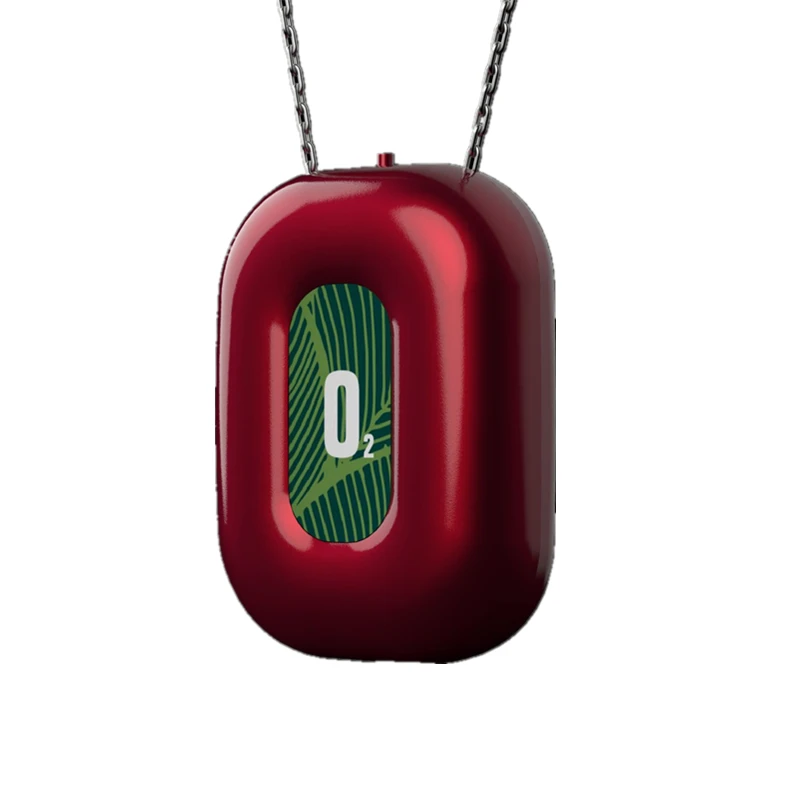 

2 шт. Персональный переносной ионизатор воздуха ожерелье мини портативный освежитель воздуха ионизатор генератор отрицательных ионов для ...