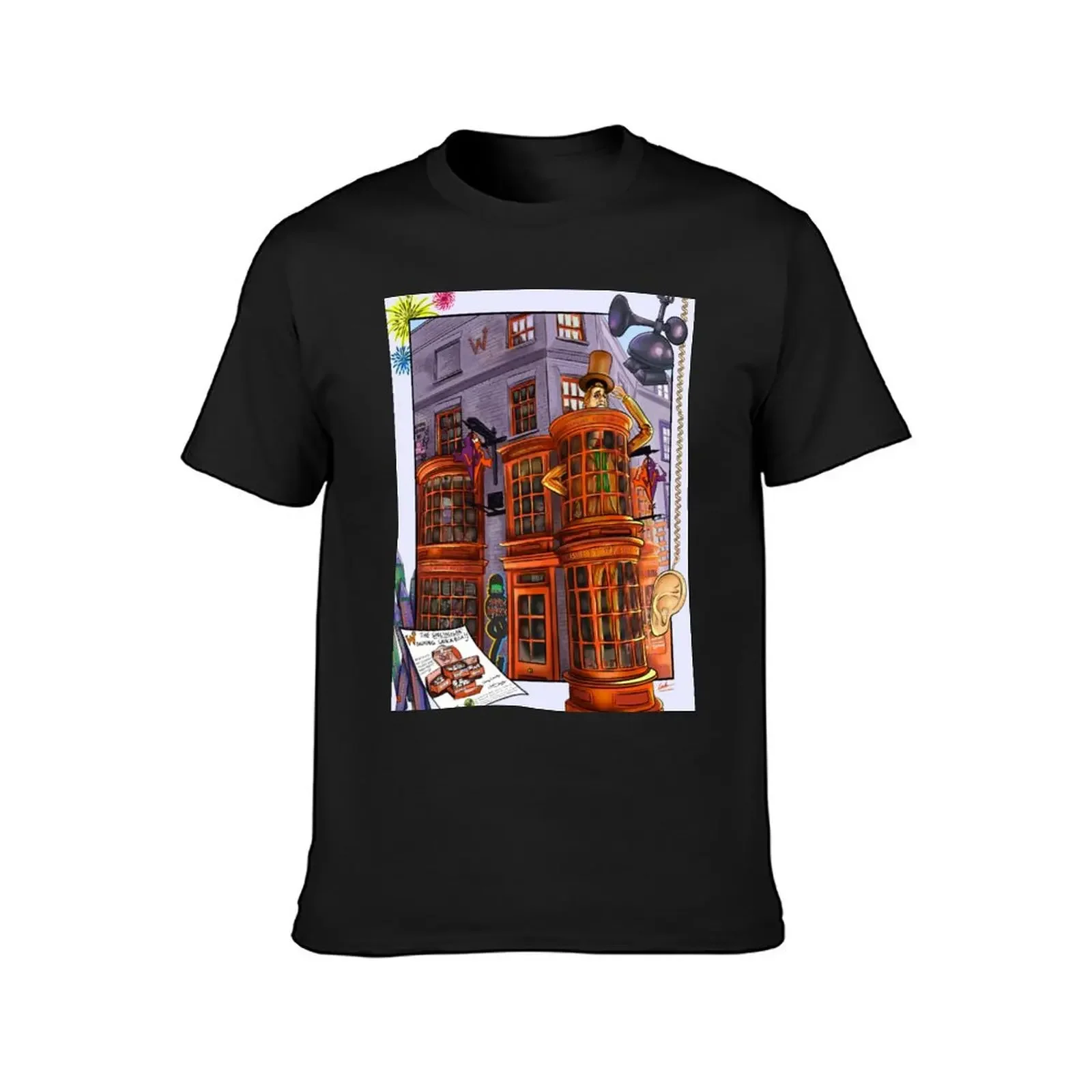 Футболка Weasleys Wizard Wheezes корейские модные футболки для спортивных болельщиков