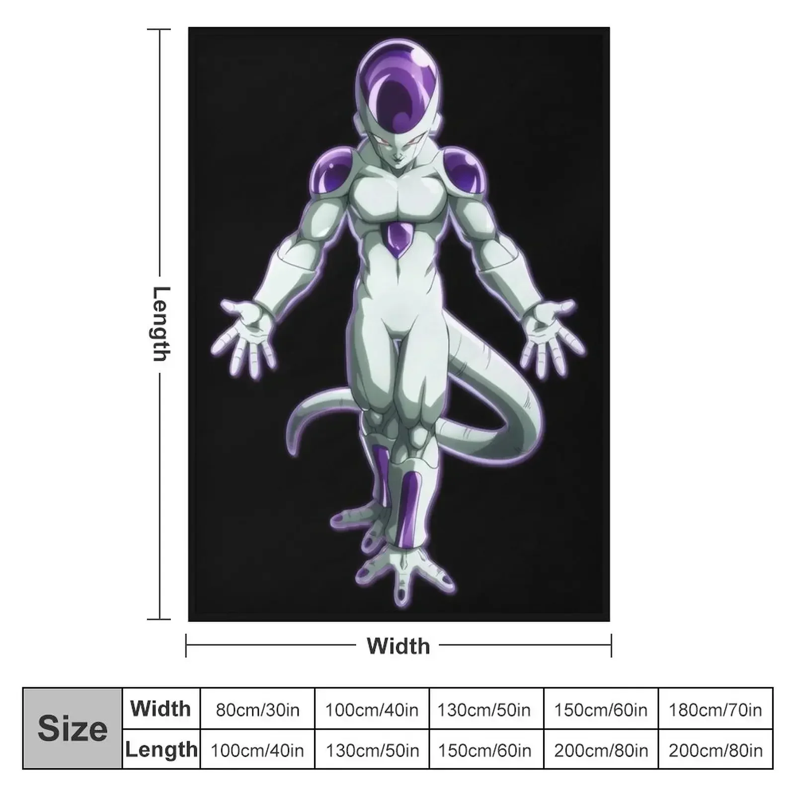 Одеяло Frieza роскошное одеяло для путешествий в стиле манга