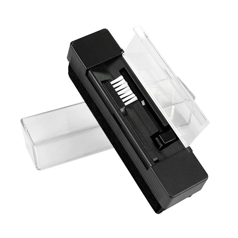 

Anti Static Velvet Brush Phonograph Cleaner Cleaning Brush Dust-Remover for Vinyl Phonograph Turntables Cleaning Kit