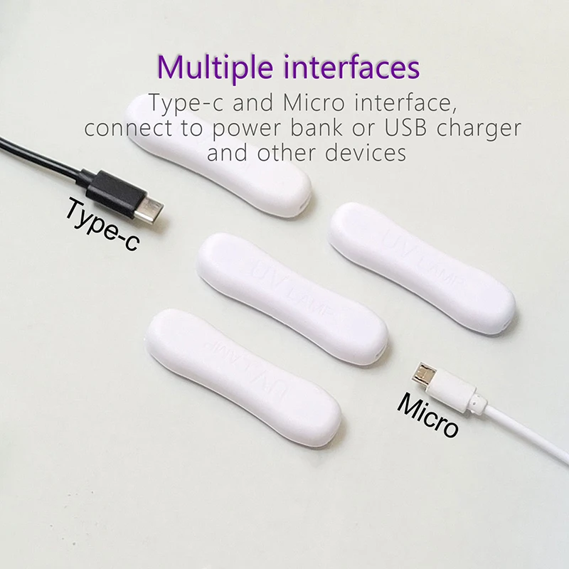 

New Mini Resin Curing Special Lamp Curing Glue UV Lamp Lighting Set Tool Car Front Windshield Glass Crack Repair Tools