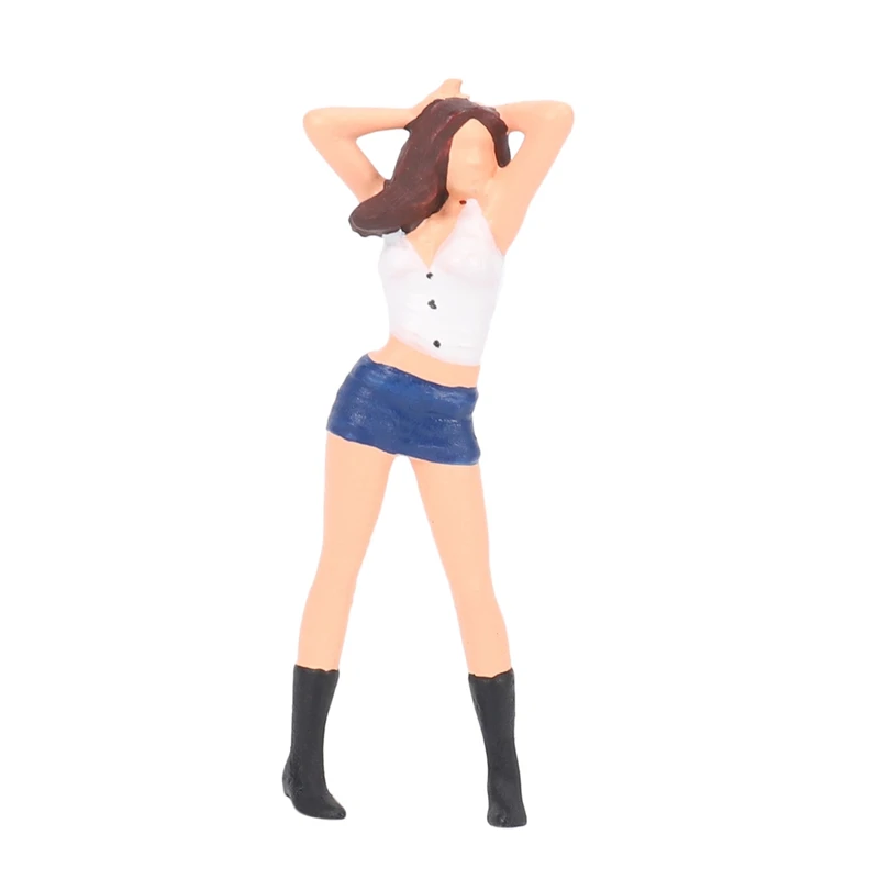 

1:64 Макросъемка кукла песок стол сцена набор для детей креативный красивый стол сцена набор