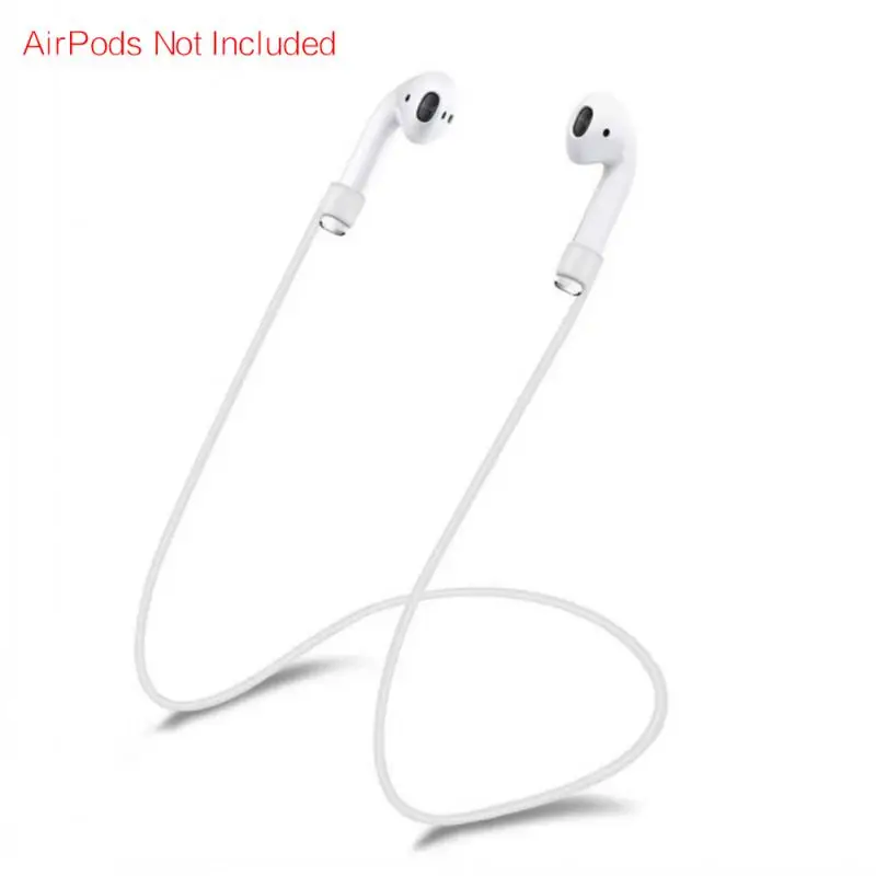 Anti-Lost Silicone Earphone Rope Holder Cable for Airpods TWS Wireless Headphone Neck Strap Cord String Accessories