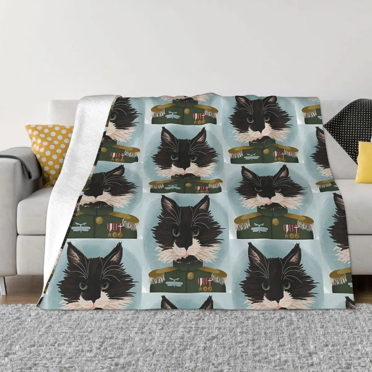 

Художественное одеяло для влюбленных кошек, Фланелевое декоративное удобное мягкое флисовое покрывало для кошек