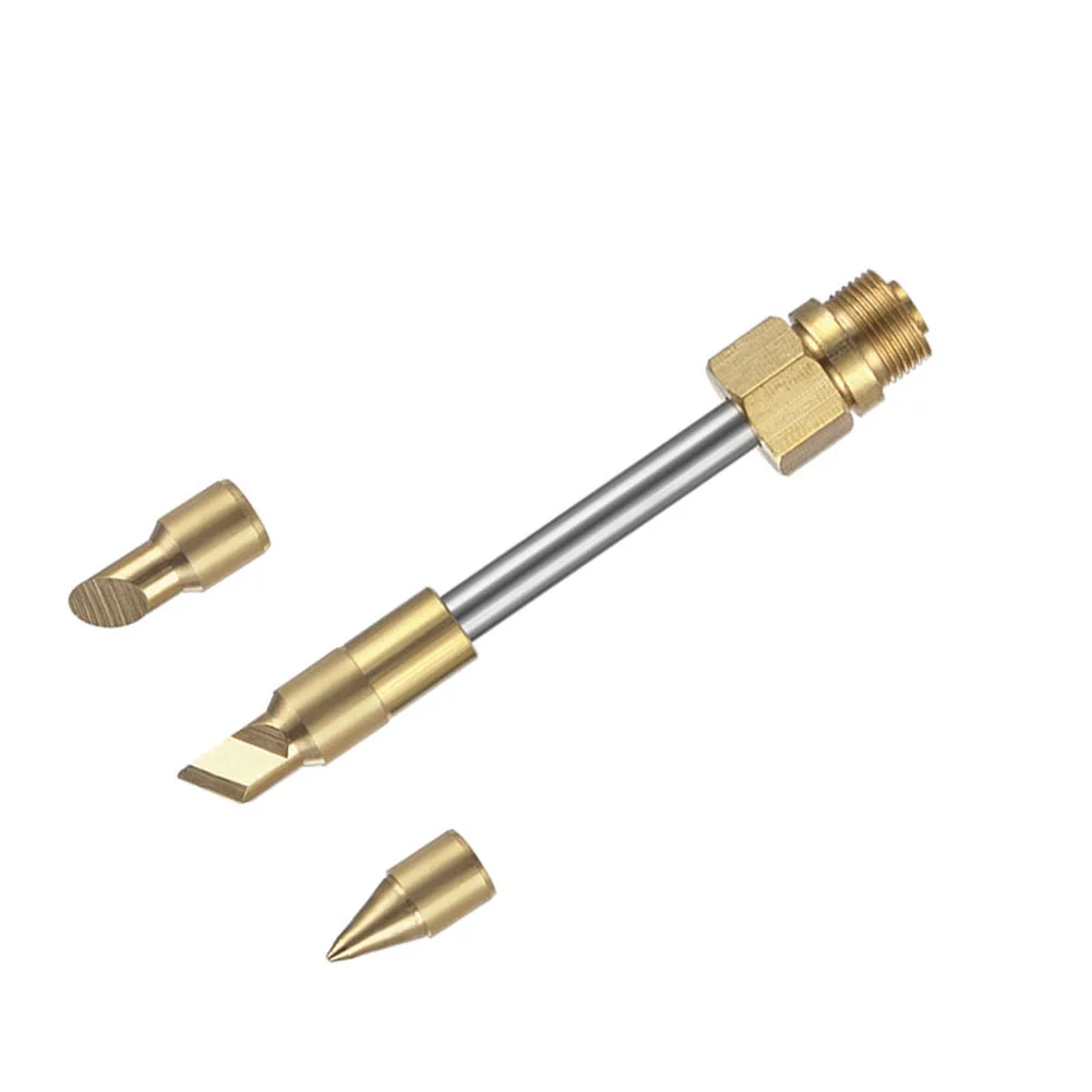 

6 Pcs Soldering Tool Copper 15W 510 Interface Soldering Iron Tips Rod Heating Core Set For Welding Equipment Accessories