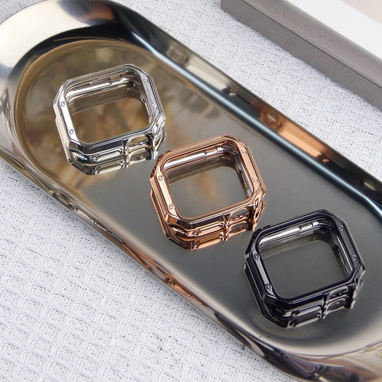 Cover For Apple Watch Ultra 49mm Soft TPU Protector Bumper Case iWatch Series 8 7 SE 6 5 4 41mm 45mm 44mm Watchcase Accessories