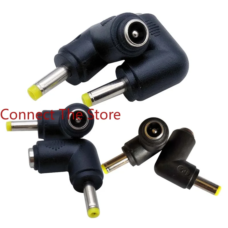

5PCS DC Power Adapter DC5525 Female To 4817 Male DC5.5 * 2.5 4.8 1.7 Elbow
