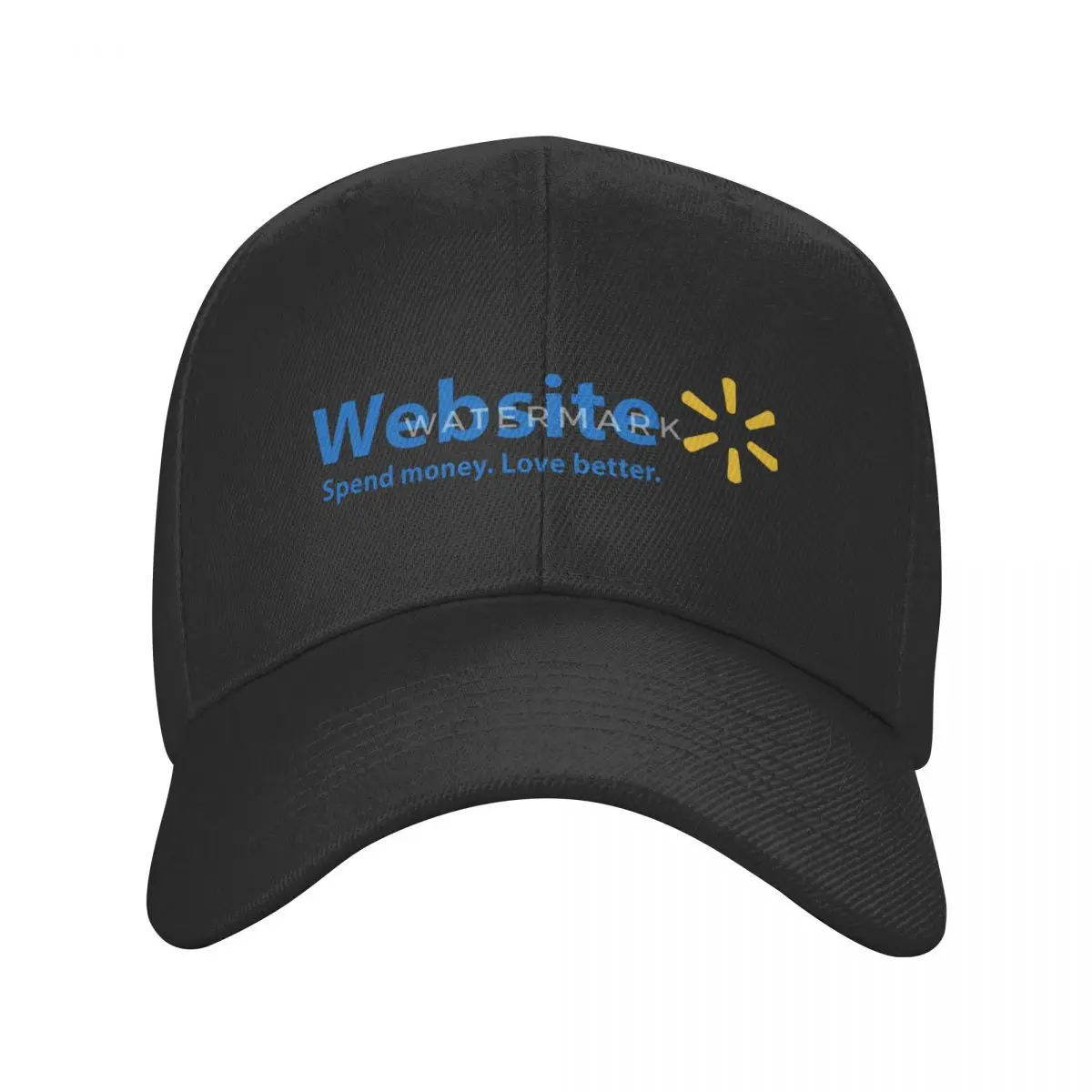 

Веб-сайт Walmart, шапка с художественным логотипом, модная шапка из полиэстера, Влагоотводящая, подходит для ежедневного хорошего подарка
