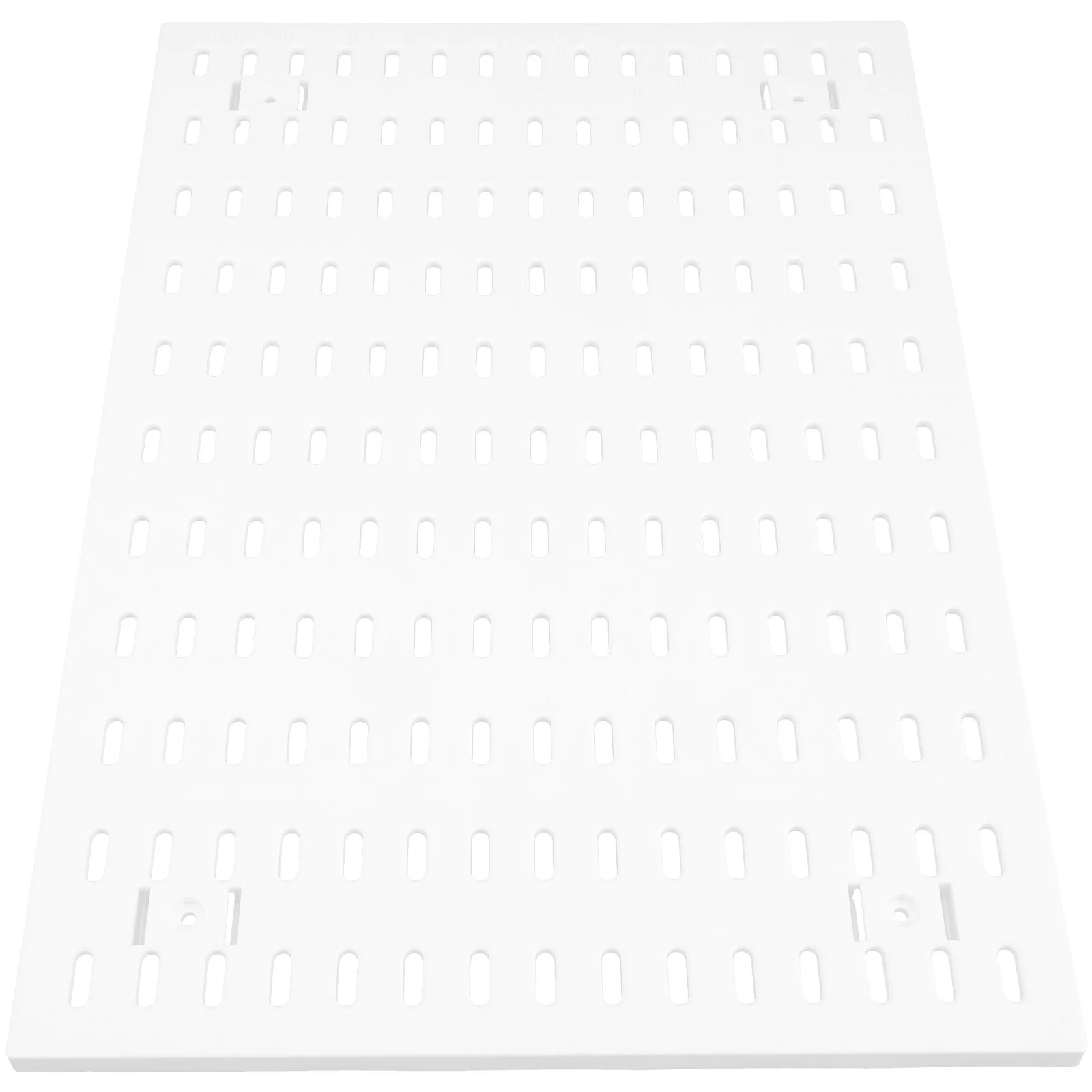 

Pegboard Boards Plastic Storage Shelves Suite Organizer Large Wall Shelf Kit Office White Display