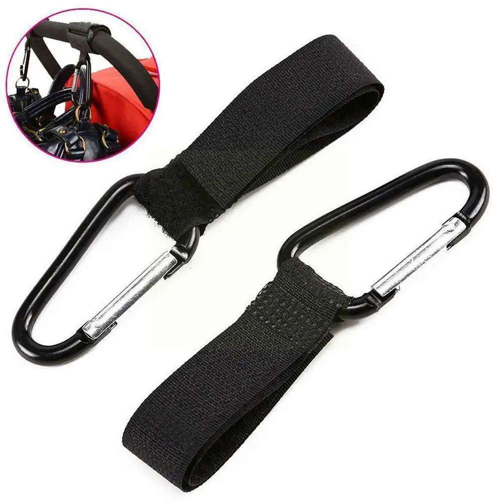 

2pcs Multifunctional Stroller Hooks Wheelchair Stroller Shopping Pram Hook Buggy Accessories Cart Baby Hook Stroller Buckle C0v5