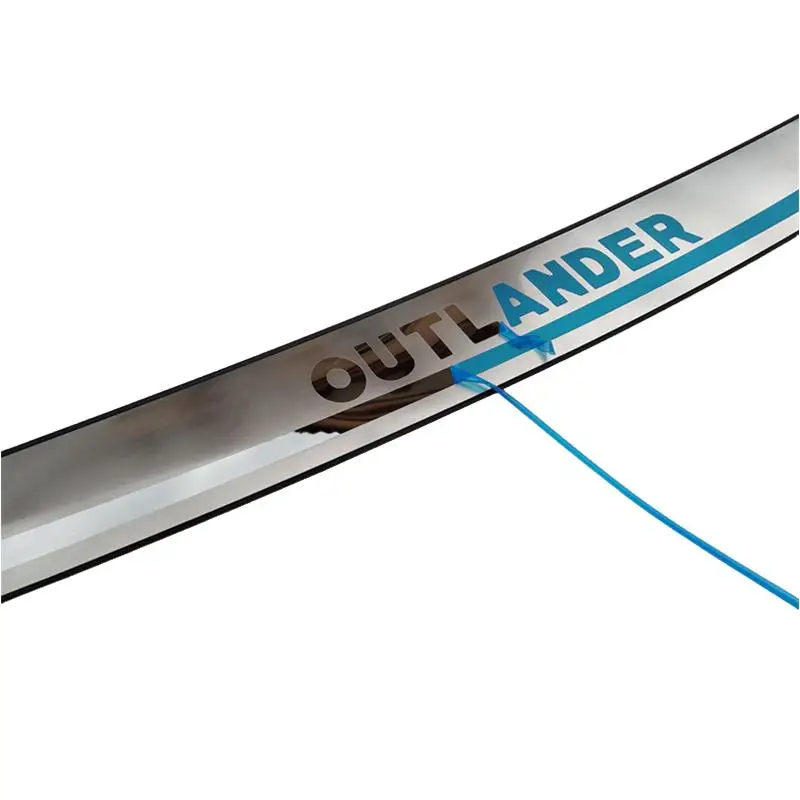 

1 шт., защитная накладка на задний бампер из нержавеющей стали для Mitsubishi Outlander 2013 - 2018