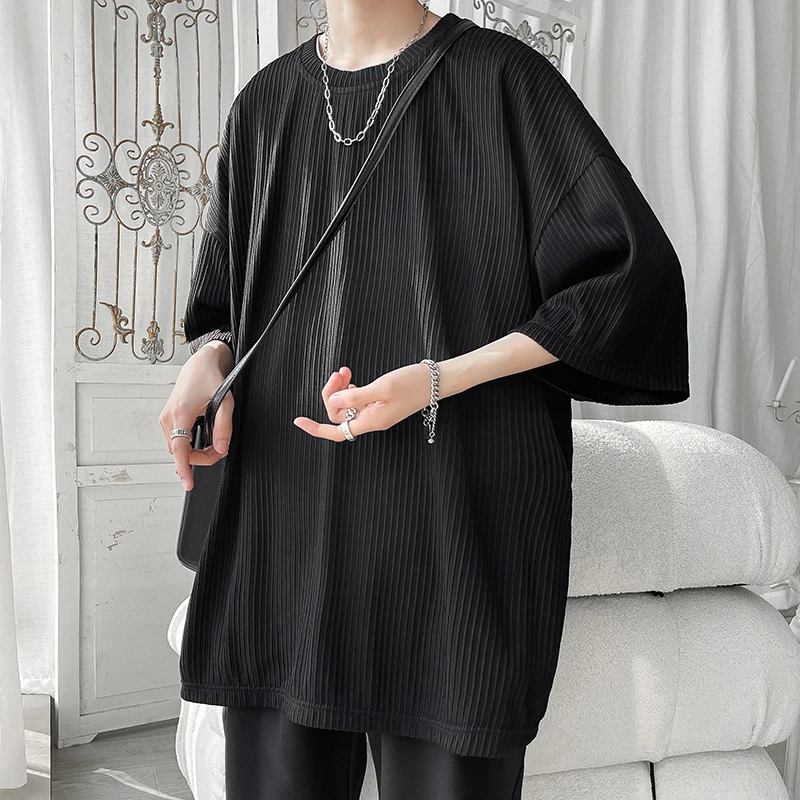 

Hip Hop T-Shirt Loose Sports Streetwear Fashion Oversized 5XL T Shirt Black White 2023 Summer Short Sleeves Top Tees Tshirt